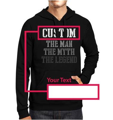 Load image into Gallery viewer, Custom Name The Man Myth Legend Hoodie For Grandpa
