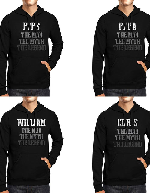 Load image into Gallery viewer, Custom Name The Man Myth Legend Hoodie For Grandpa
