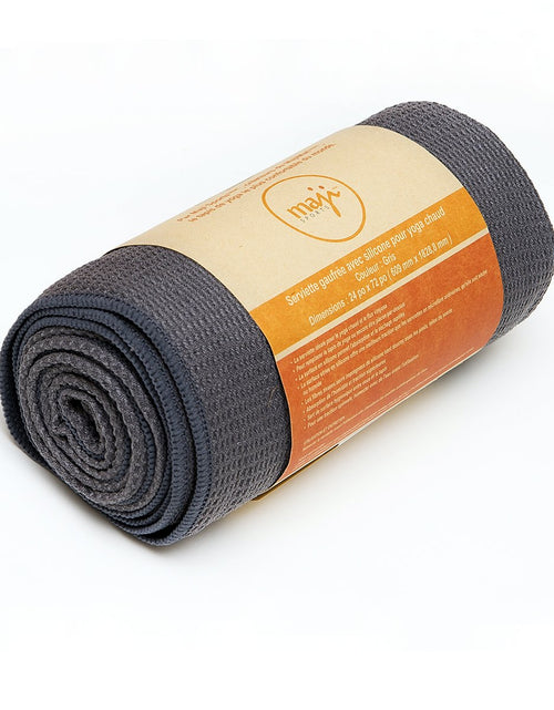 Load image into Gallery viewer, Silicon-Waffle Hot Yoga Towel
